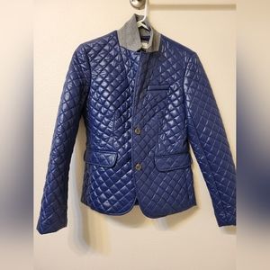 Vineyard Vines women's quilted blazer style jacket 0